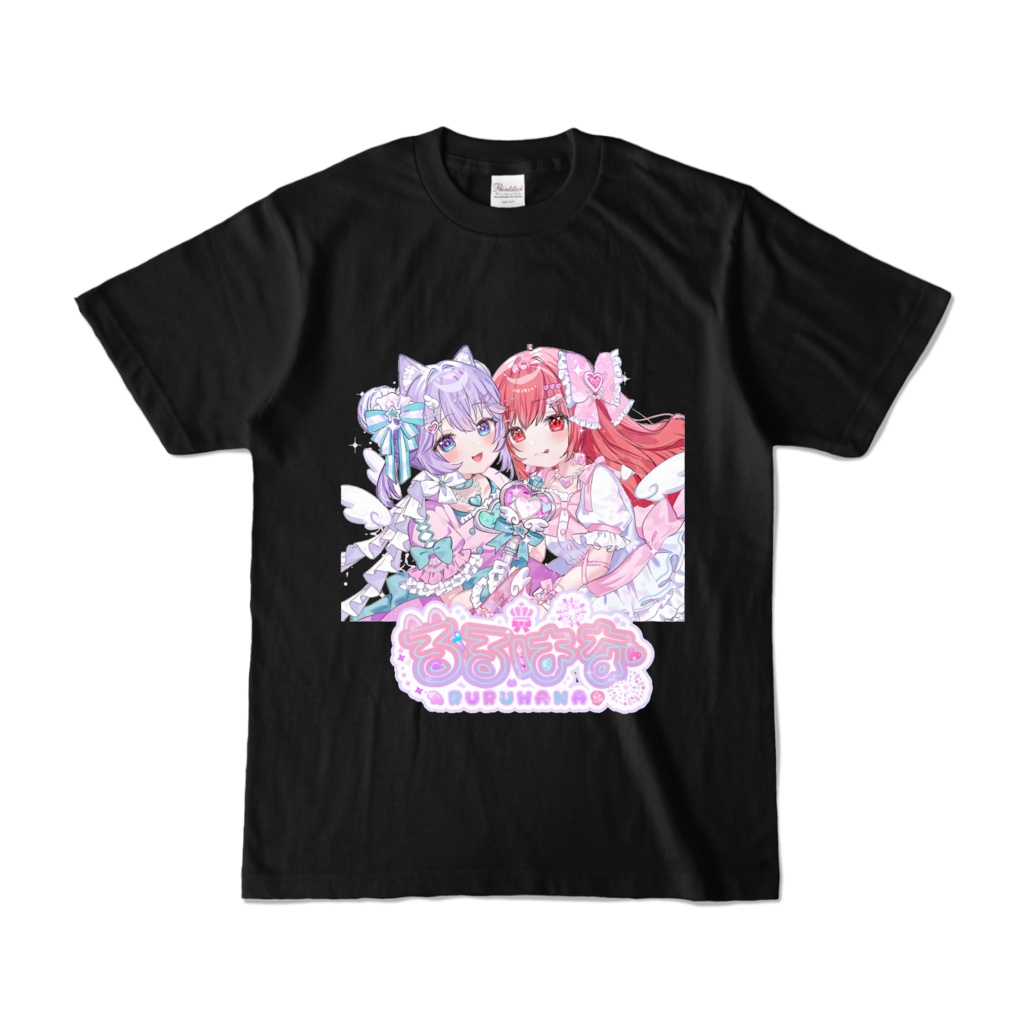 るるはな魔法少女Tシャツ