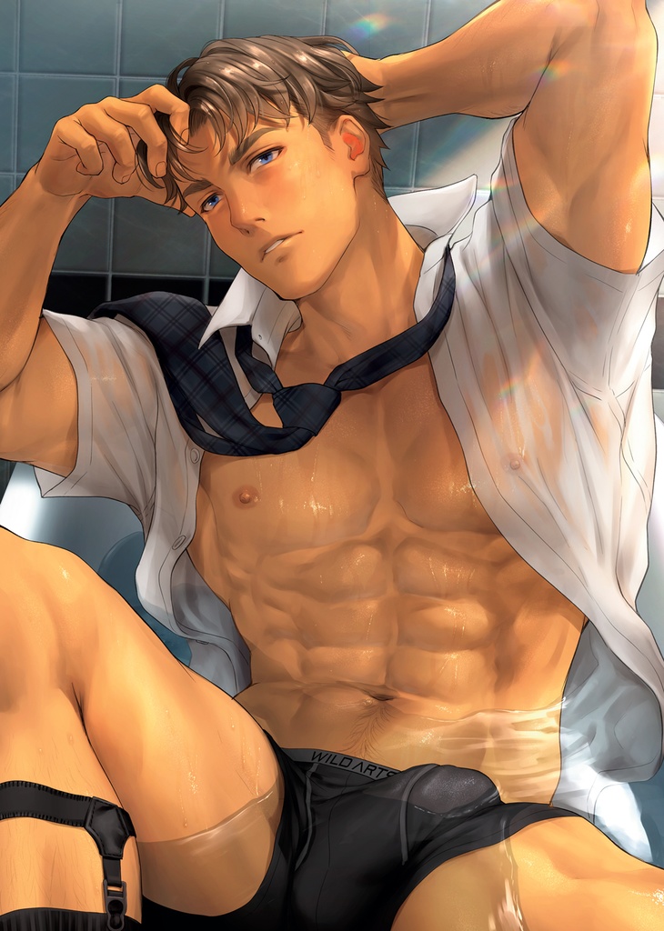 【WILD ARTS Vol.1】ジム (OC/Jim) フルカラーイラスト集A4/30P