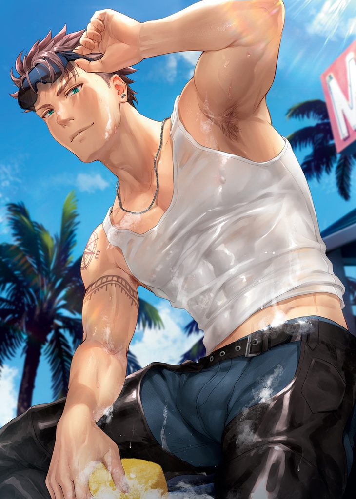 【WILD ARTS Vol.2】ダン (OC/Dan) フルカラーイラスト集A4/30P