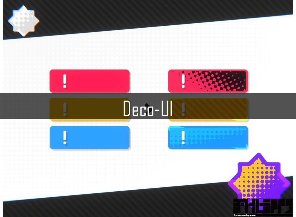 【uGUI用シェーダー】Deco-UI【Unity】