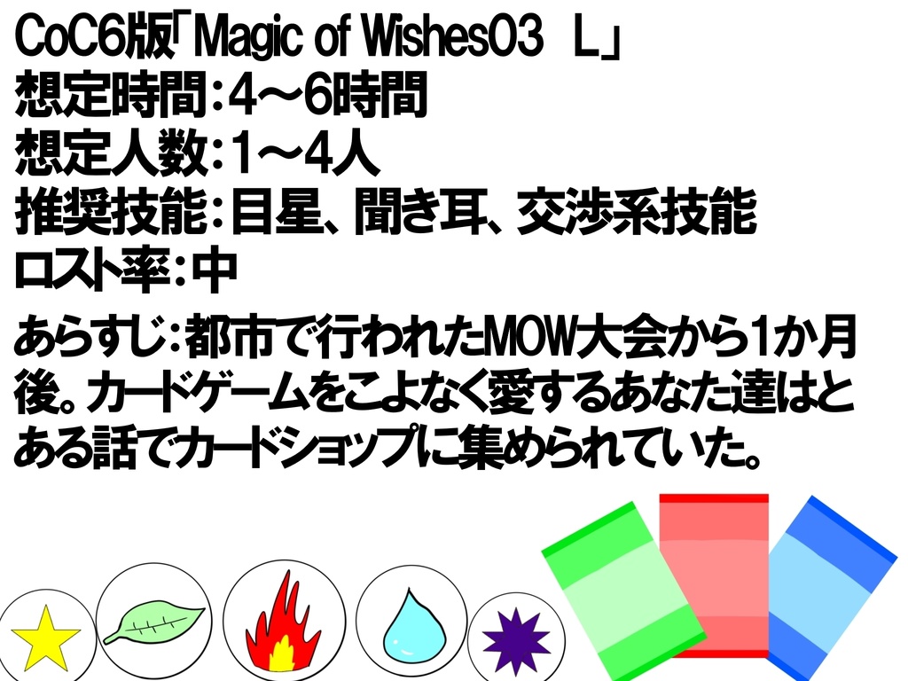 【CoC6版】Magic of Wishes03【SPLL:E192742】