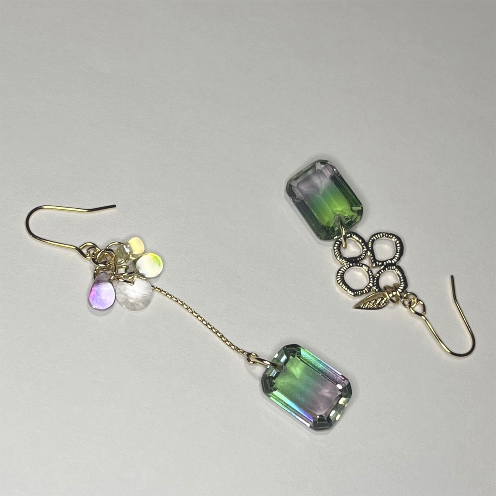 【ワンハリ】グリーンドア|ピアス/イヤリング