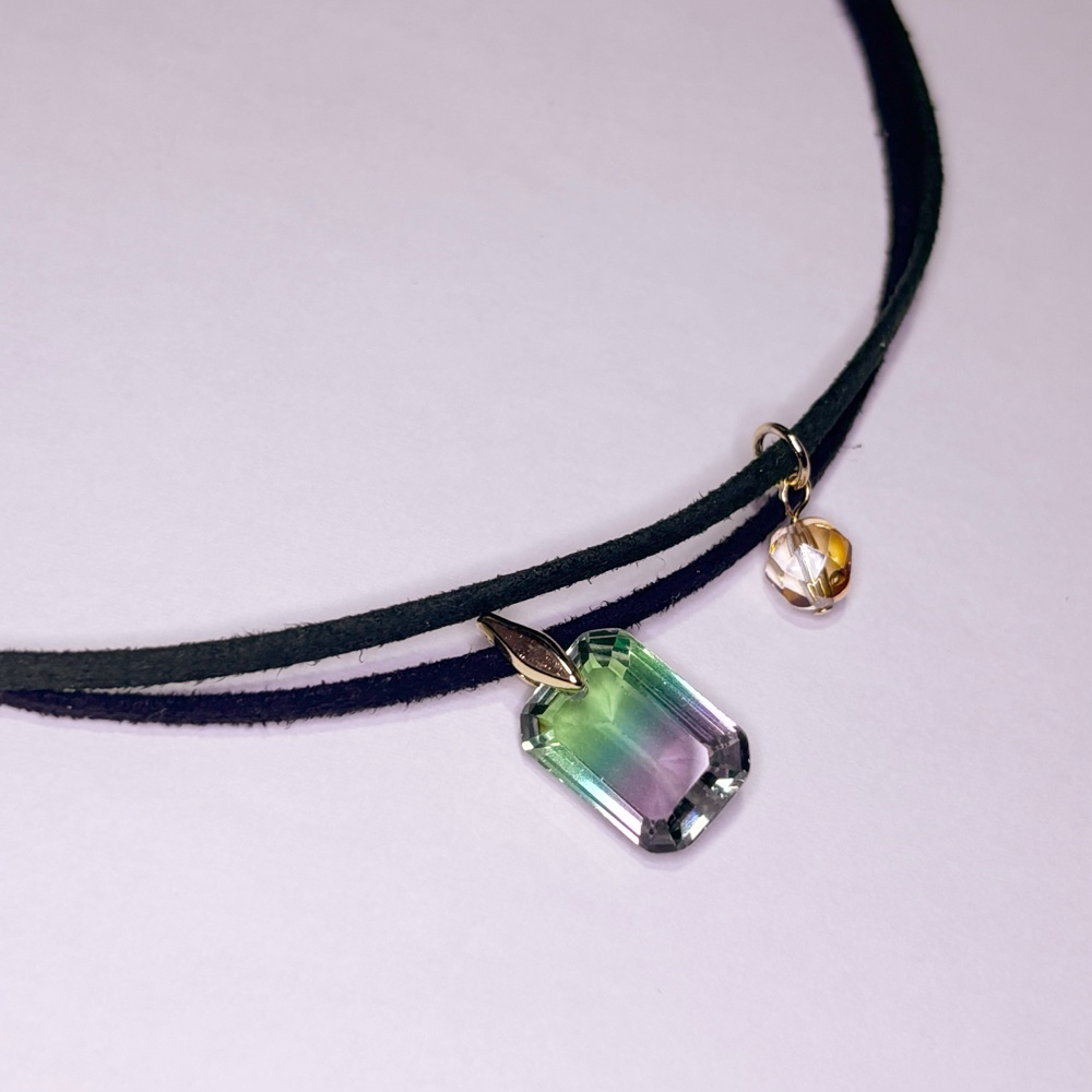 【ワンハリ】グリーンドア|チョーカー&ブレスレット