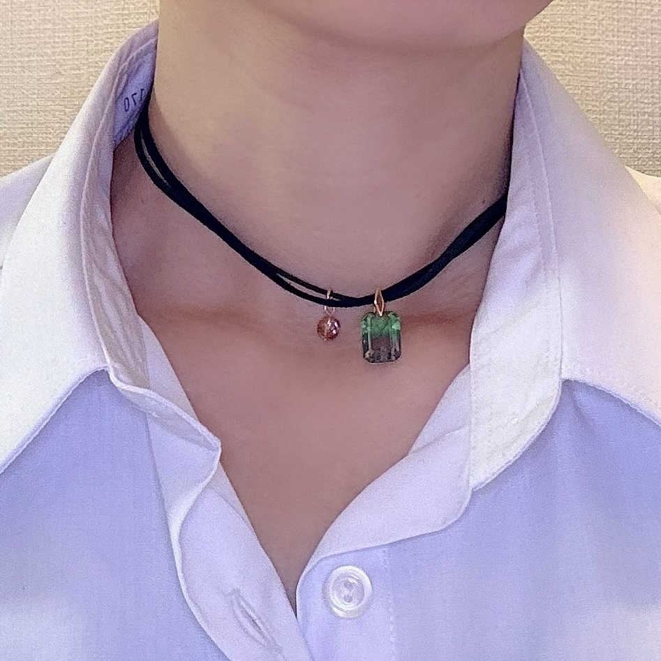 【ワンハリ】グリーンドア|チョーカー&ブレスレット