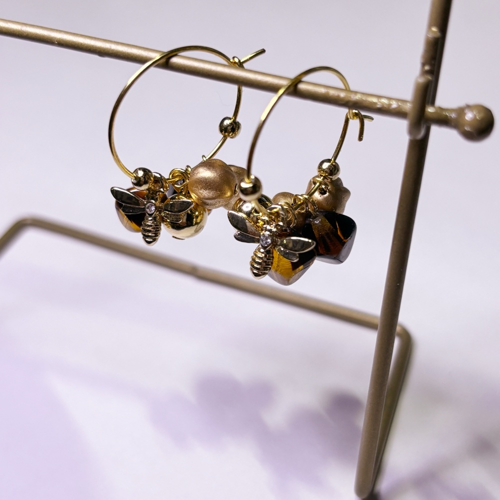 【ビーキーパー】養蜂家｜ピアス