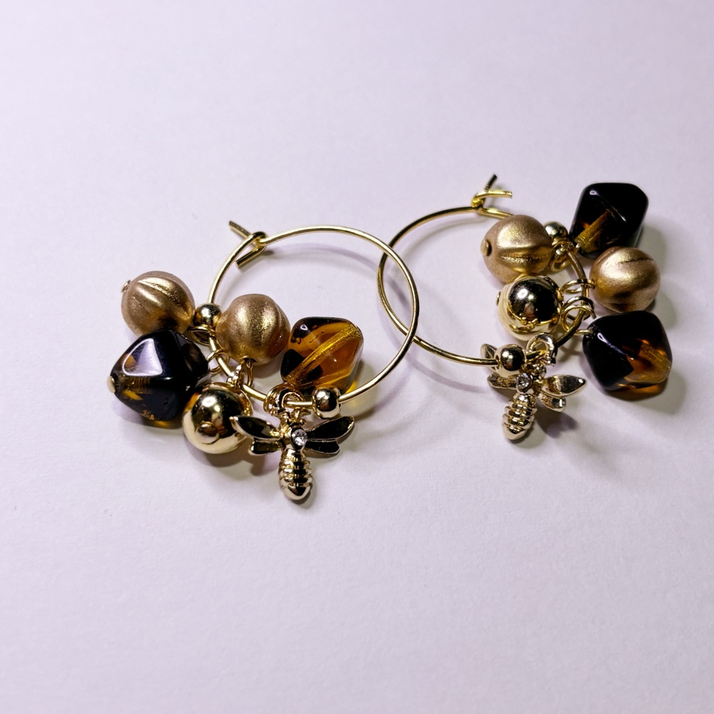 【ビーキーパー】養蜂家|ピアス