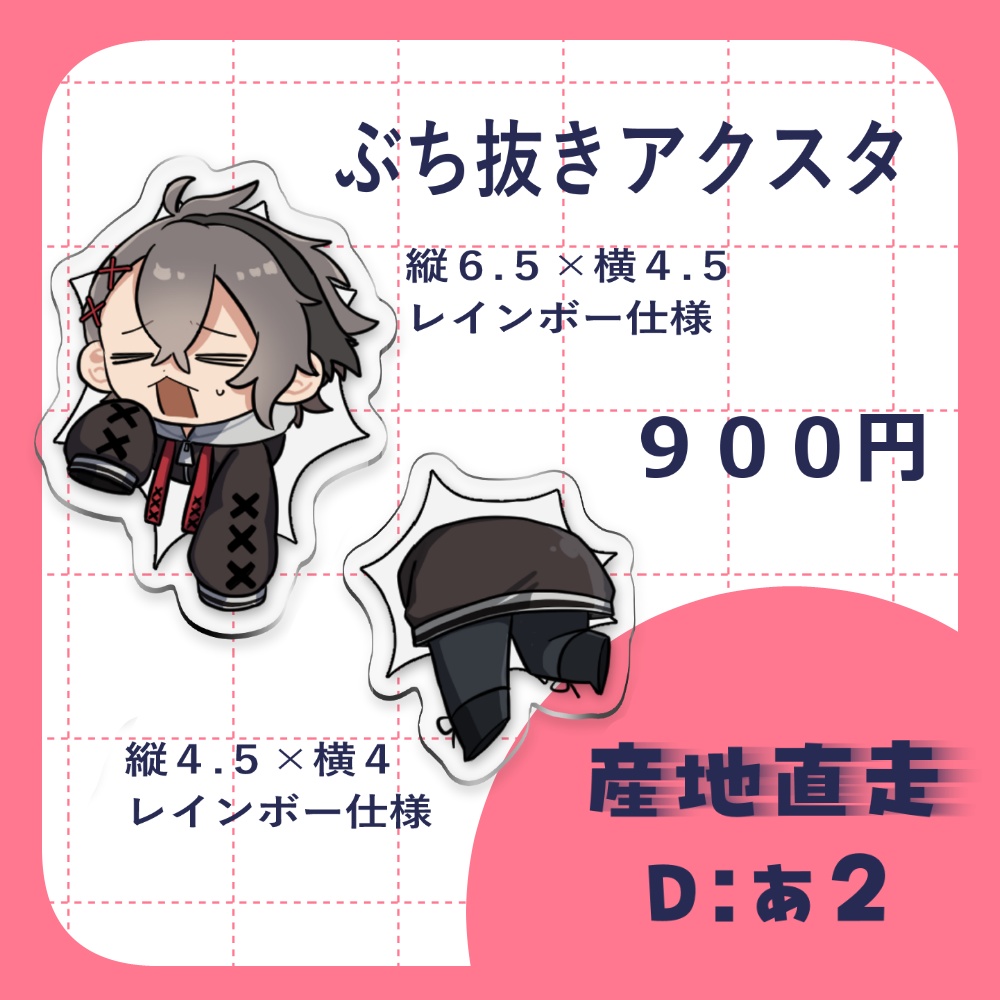 【非公式】受注ぶち抜きアクスタ