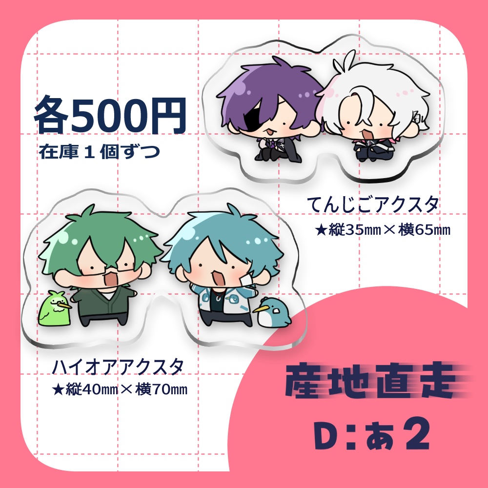 【非公式】受注ハイオア・てんじごアクスタ