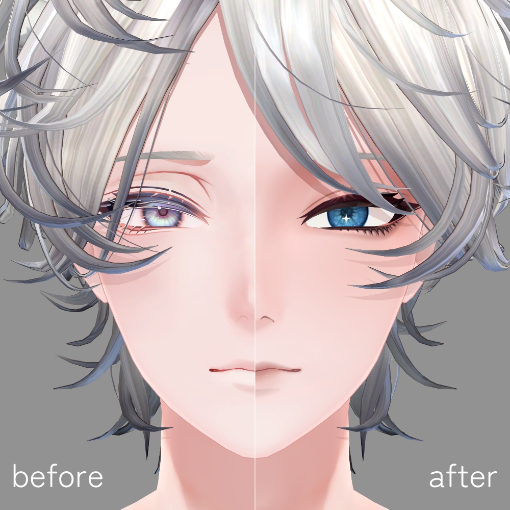 斑霞用 Makeup&Eyes texture 1