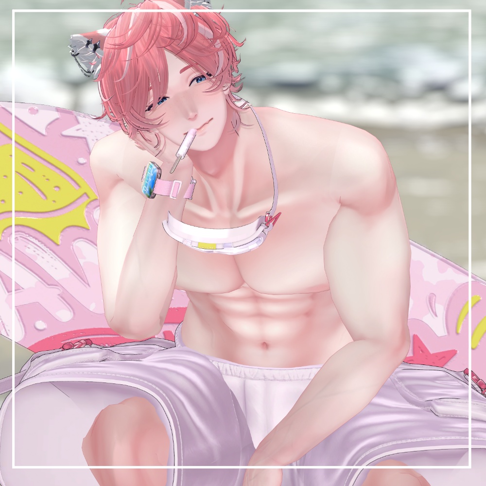 斑霞用筋肉bodytexture