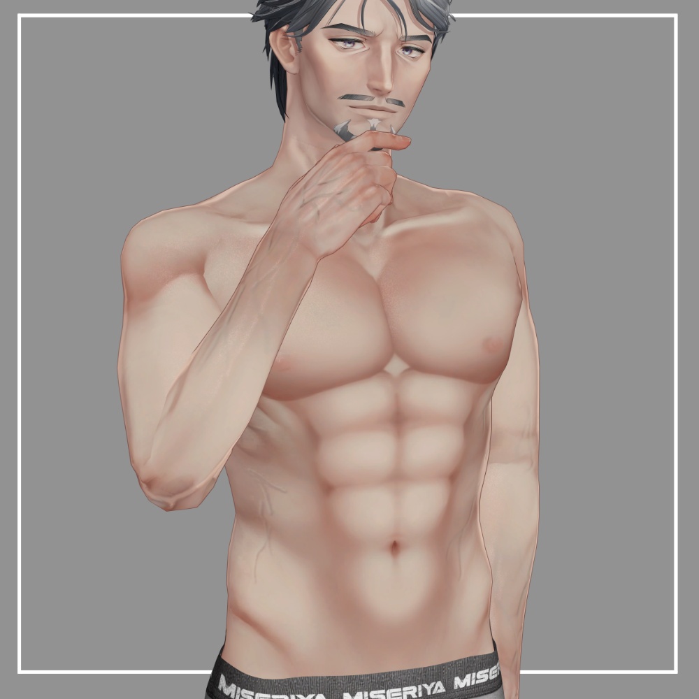 斑霞用筋肉bodytexture