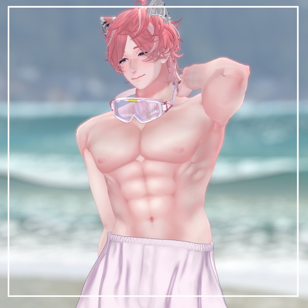 斑霞用筋肉bodytexture