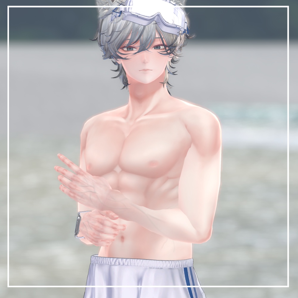 斑霞用筋肉bodytexture