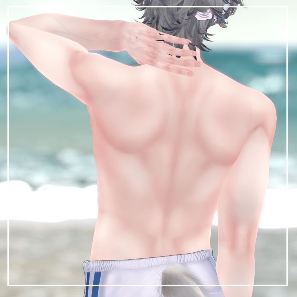 斑霞用筋肉bodytexture