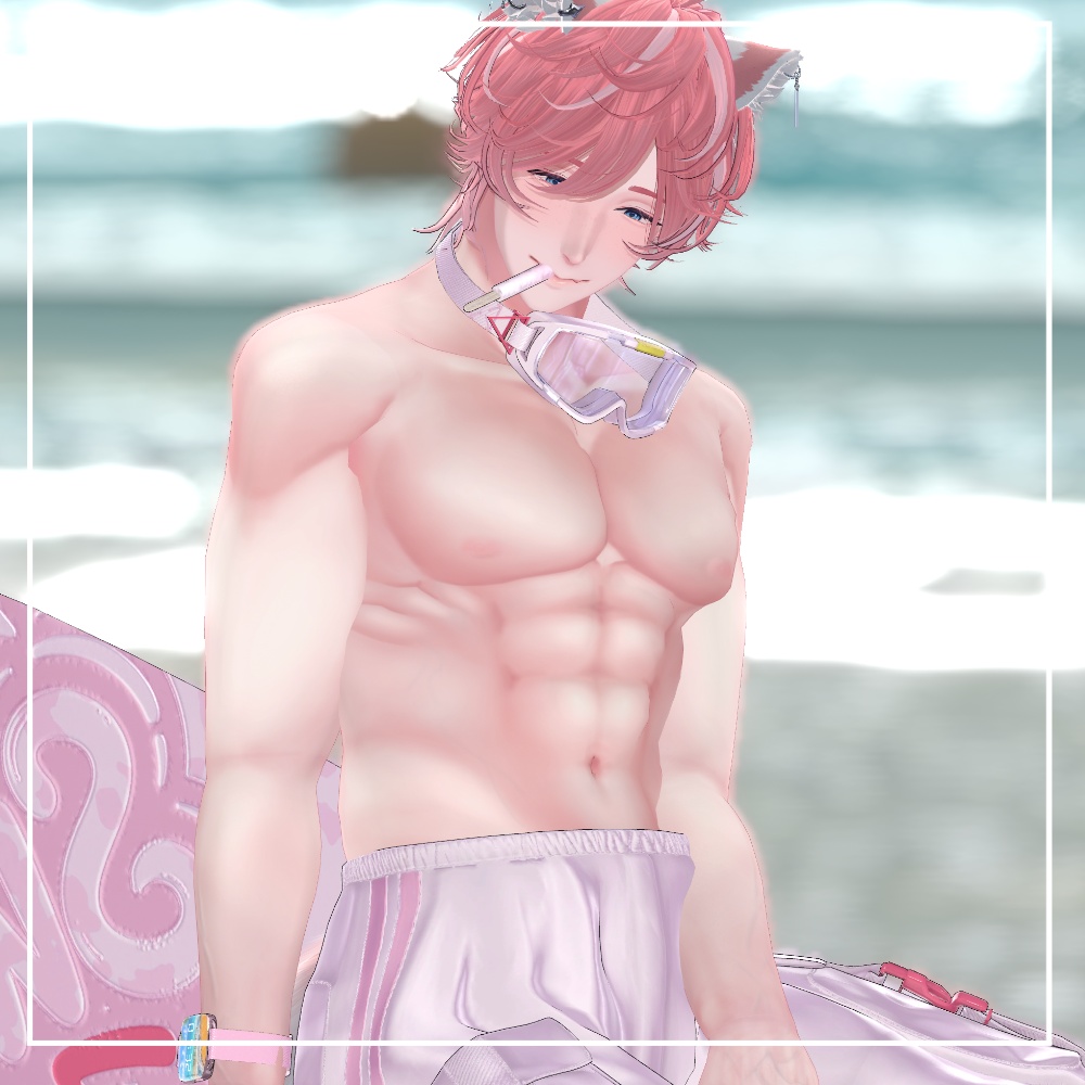 斑霞用筋肉bodytexture