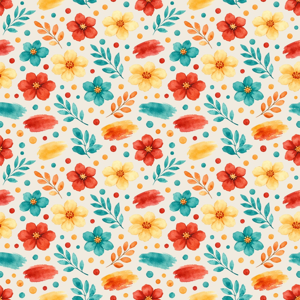 パターン素材(ヴィンテージレトロ)|4種類セット