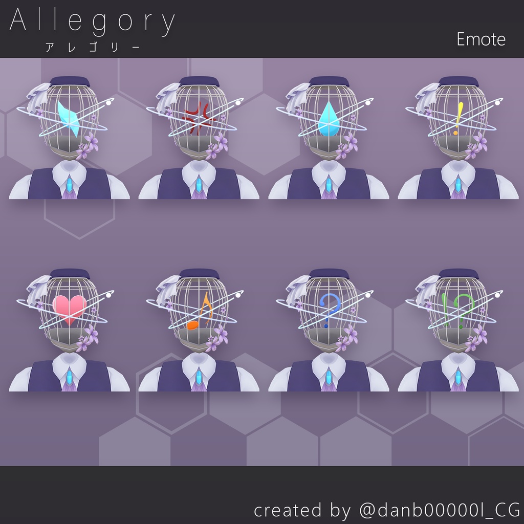 【セール中!】【オリジナル3Dアバター】Allegory アレゴリー