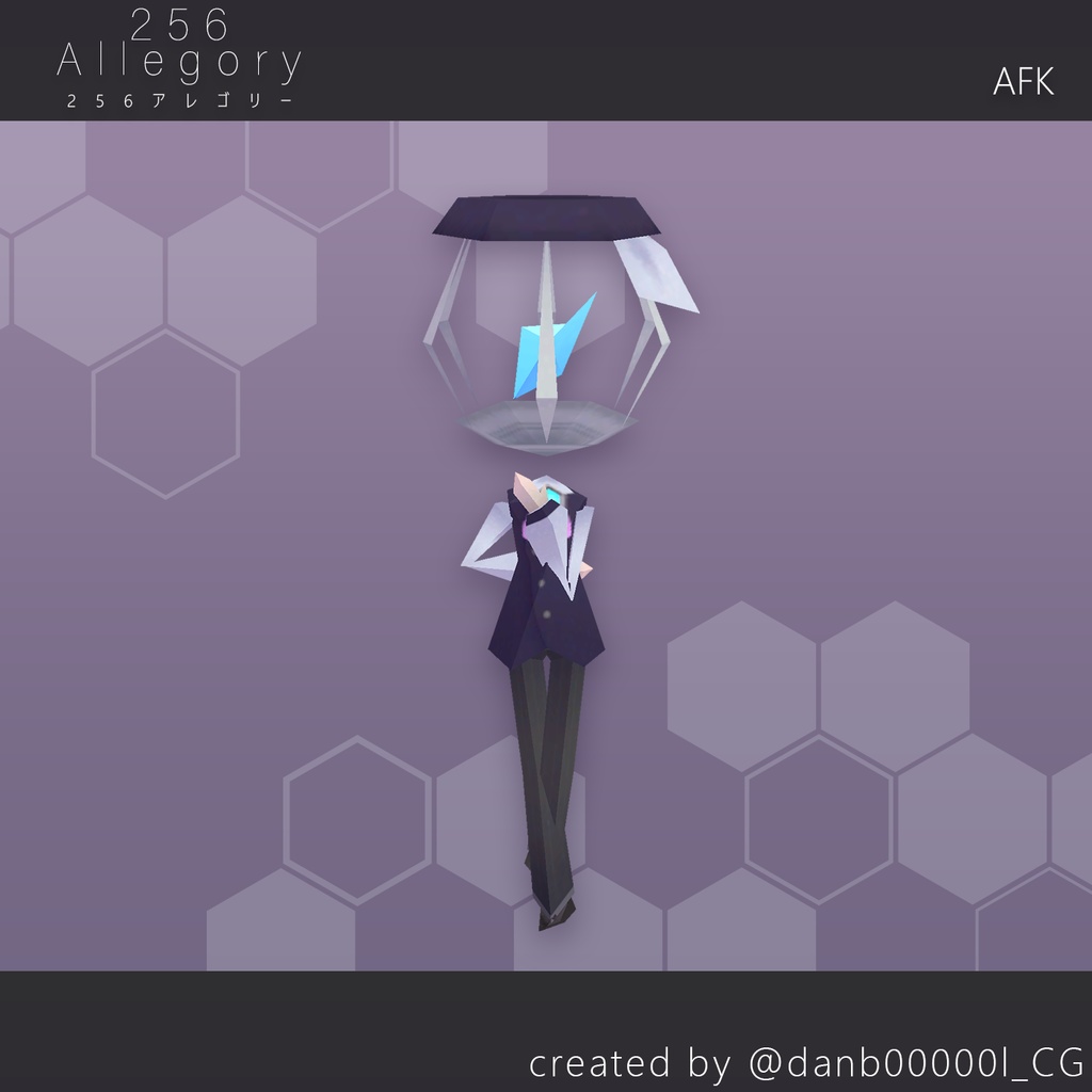 【オリジナル3Dアバター】256Allegory カクカクアレゴリー【無料配布】