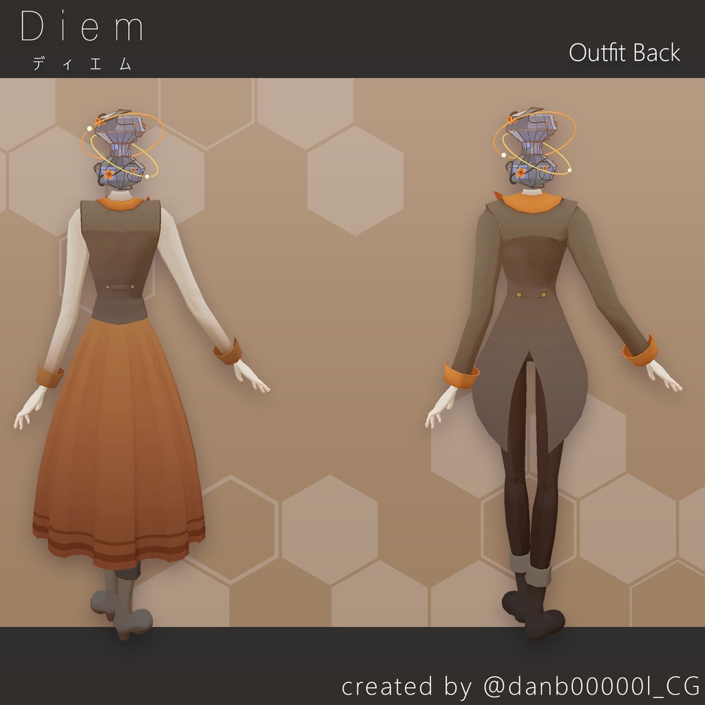 【オリジナル3Dアバター】Diem ディエム