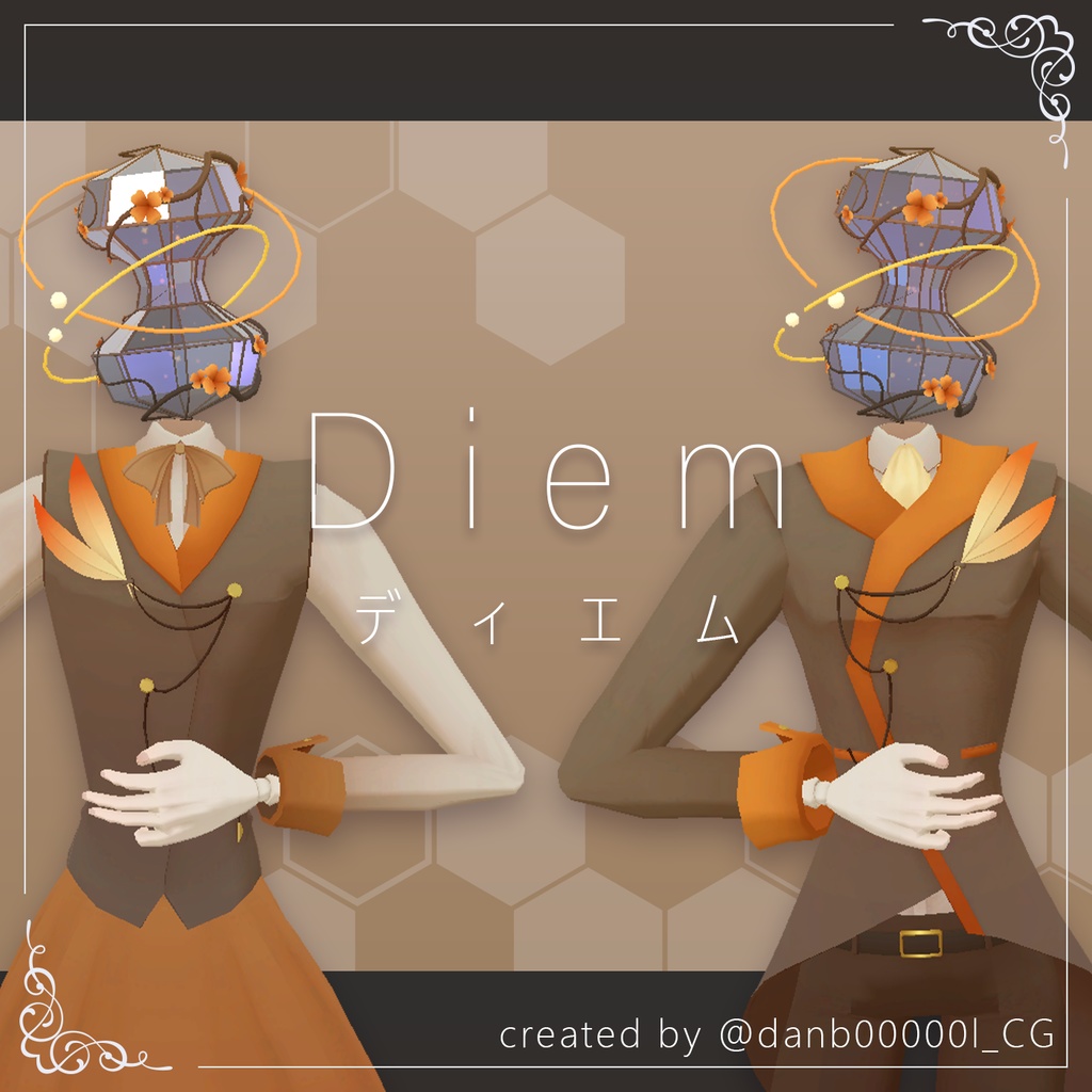 【オリジナル3Dアバター】Diem ディエム