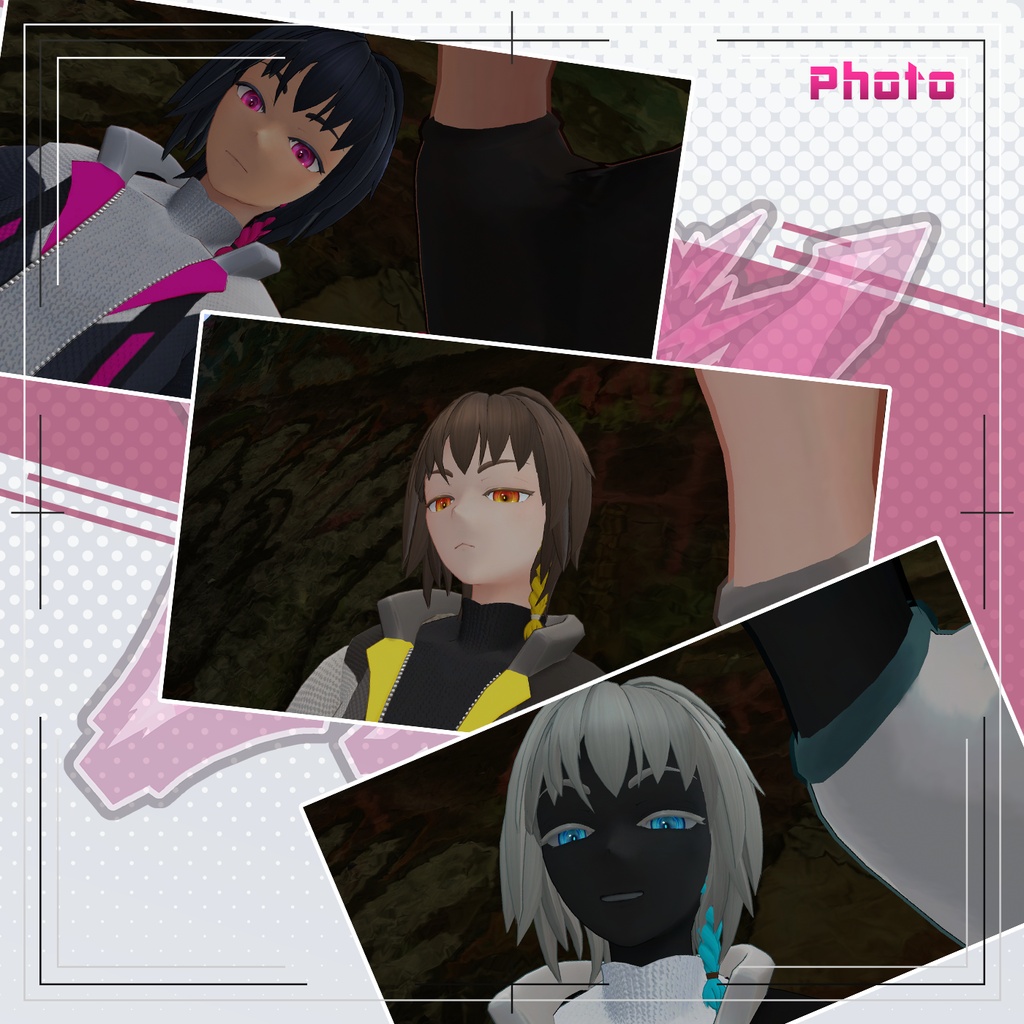 【オリジナル3Dアバター】Noxious ノクシャス【VRChat 向け】