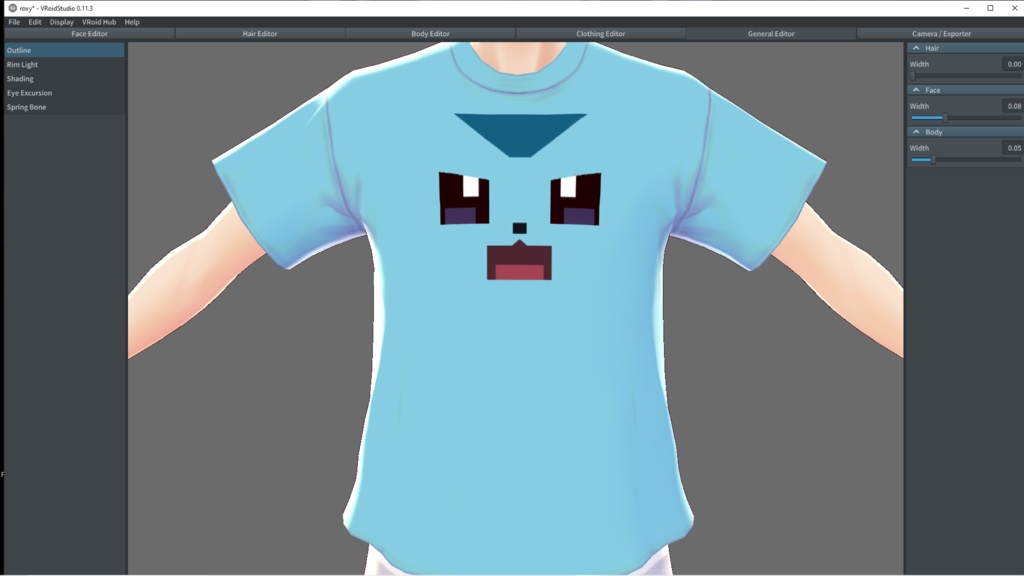 Vaporeon t-shirt