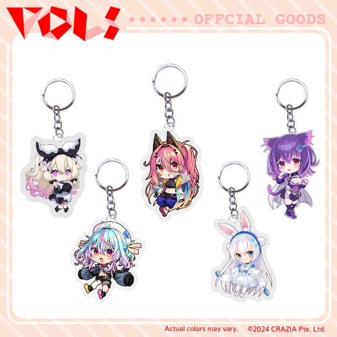 VOLs SDアクリルキーホルダー