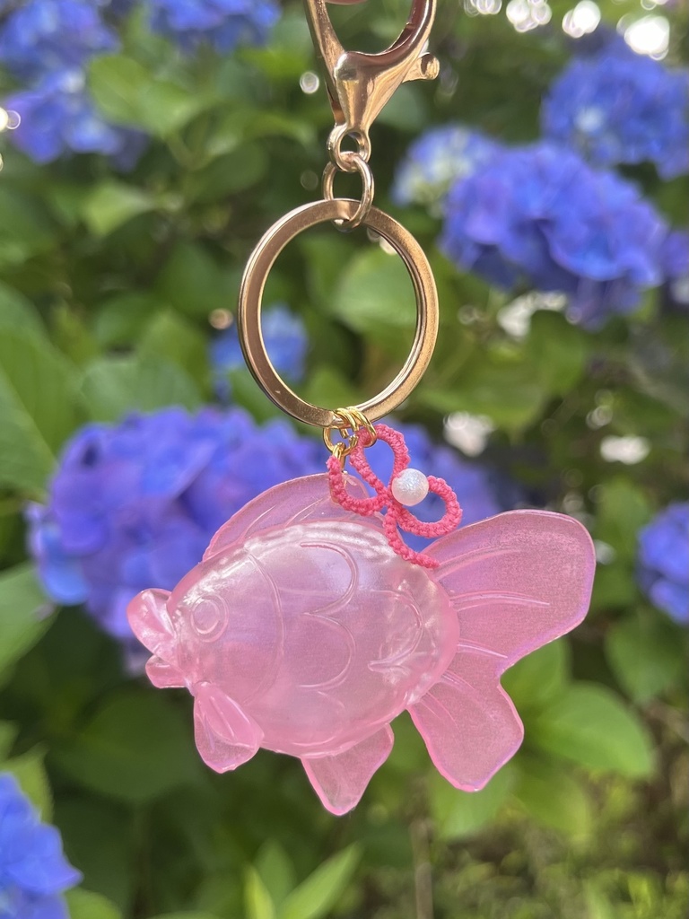 金魚さんキーホルダー