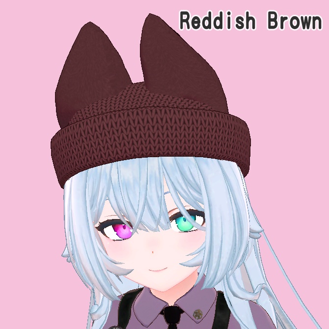 【λ(ラムダ)専用】耳もぬくぬくニット帽(Modular Avatar対応)