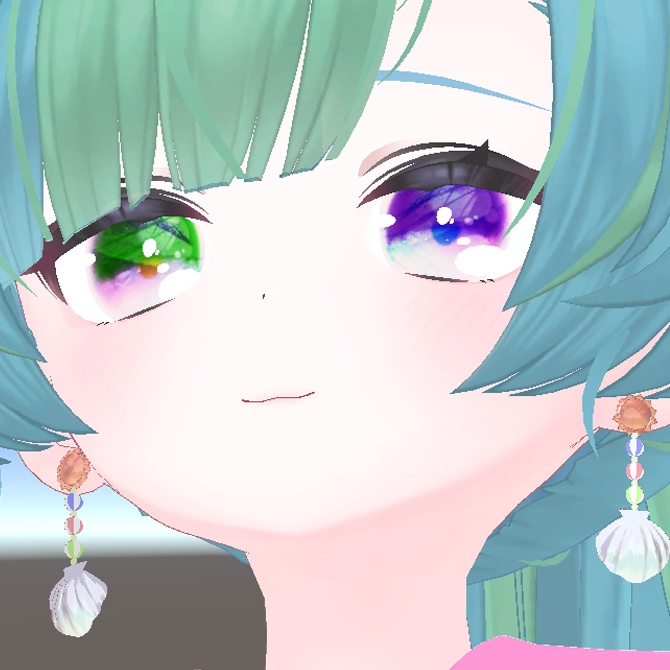 常夏かいがらアクセサリーセット(Modular Avatar対応)