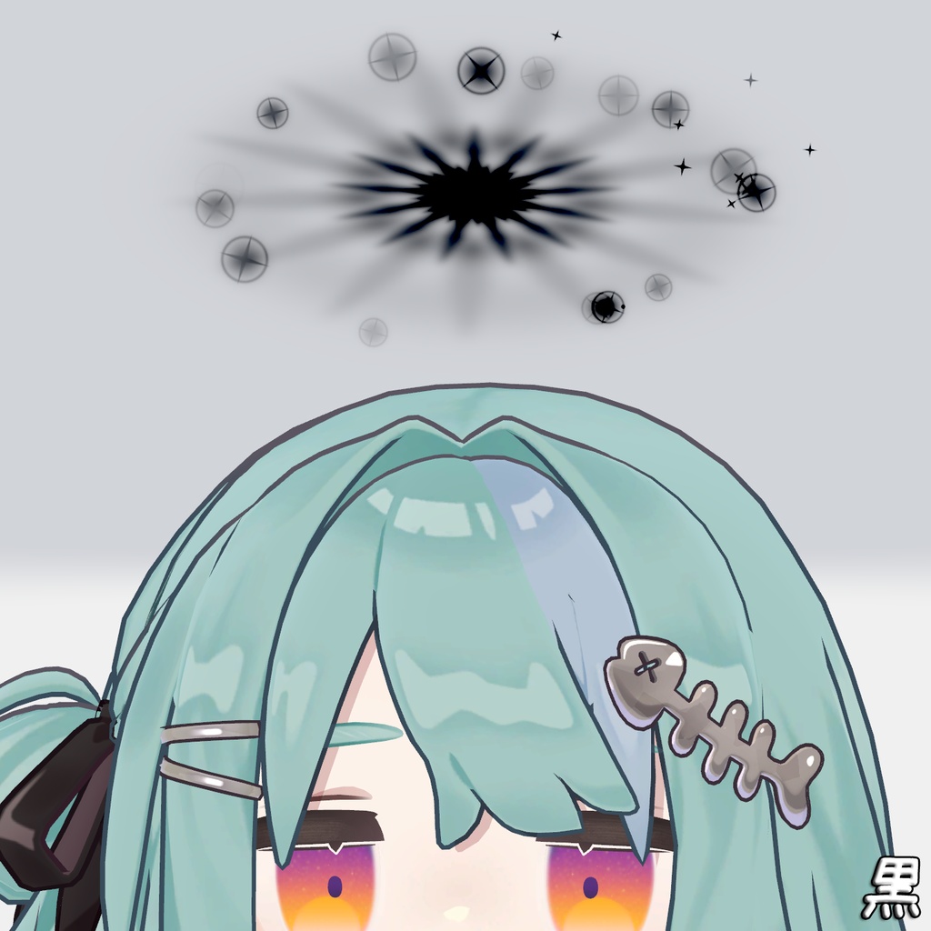 【無料SALE中】パーティクルヘイロー『きらふわ』(ModularAvatar設定済)