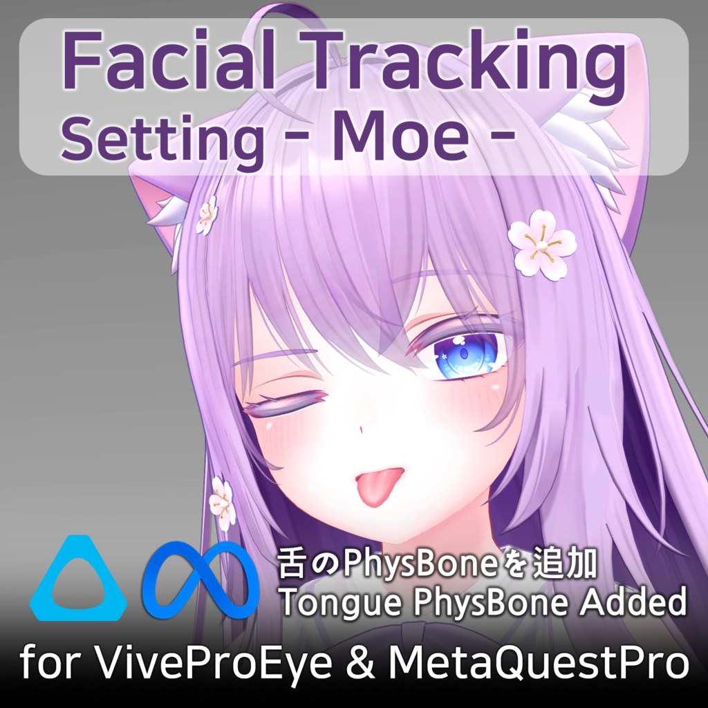 Moe(萌)'s Facial Tracking Setting
