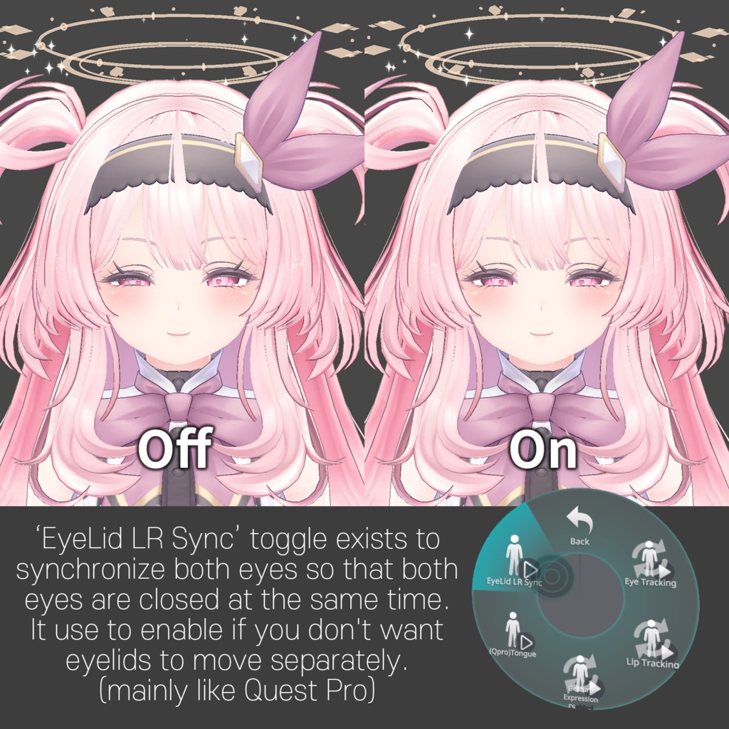 Selestia's(セレスティア) Facial Tracking Setting