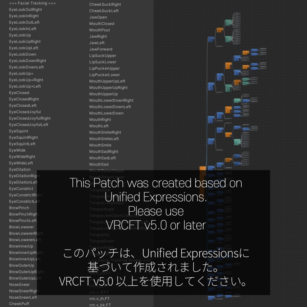 Selestia's(セレスティア) Facial Tracking Setting