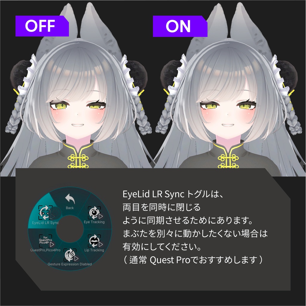 Leefa(リーファ)'s FacialTracking Setting