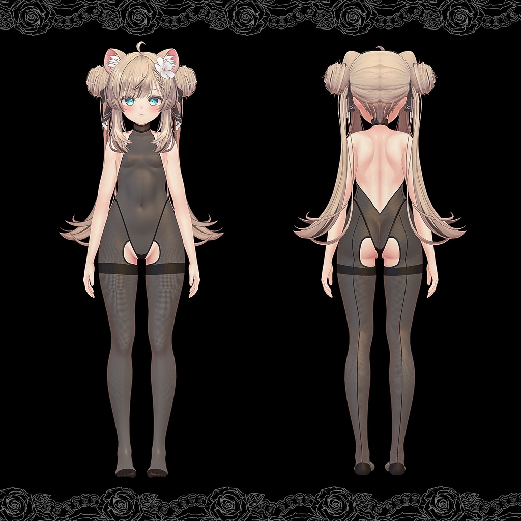 「マヌカ用」オープンクロッチタイツ(Open Crotch Tights)