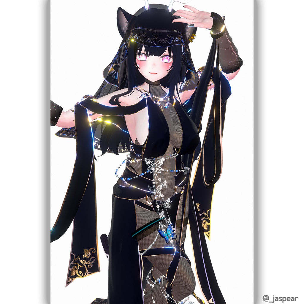 「萌用」オープンクロッチタイツ(Open Crotch Tights)