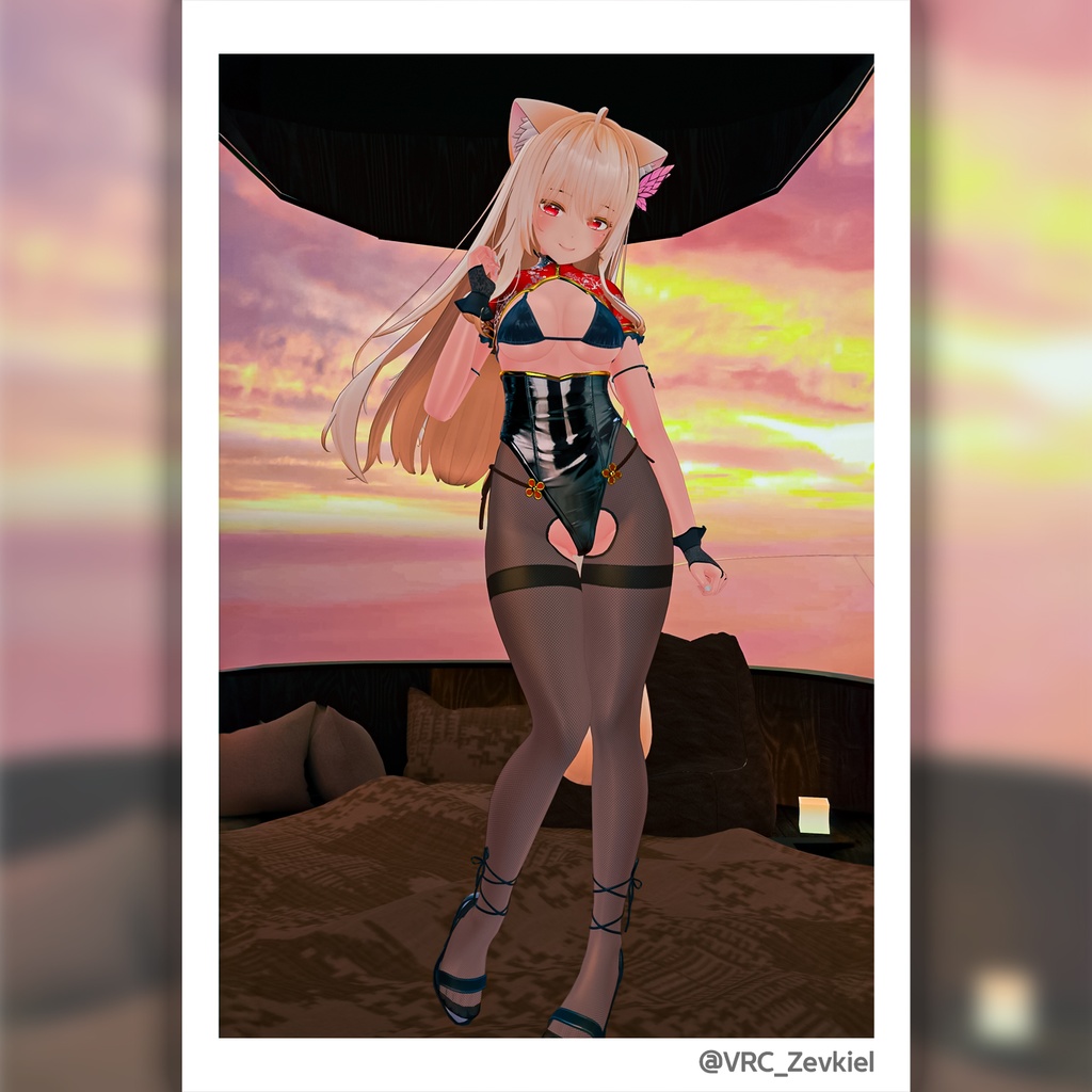 「萌用」オープンクロッチタイツ(Open Crotch Tights)