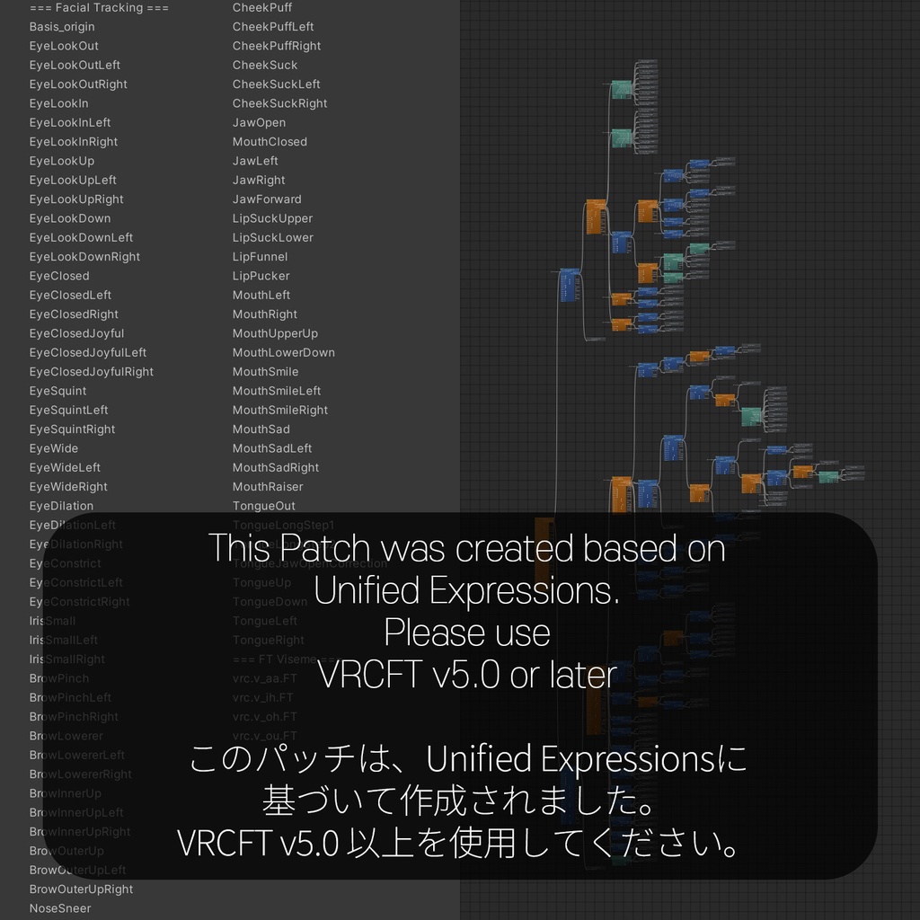 Rurune(ルルネ)'s FacialTracking Setting