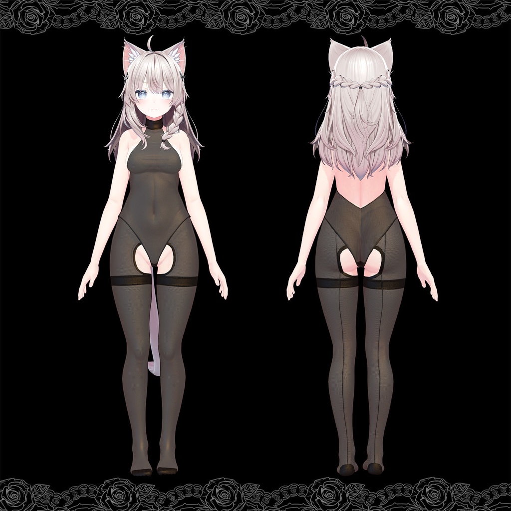 「しなの」オープンクロッチタイツ(Open Crotch Tights)