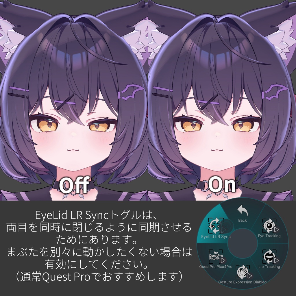 Chocolat(ショコラ)'s FacialTracking Setting