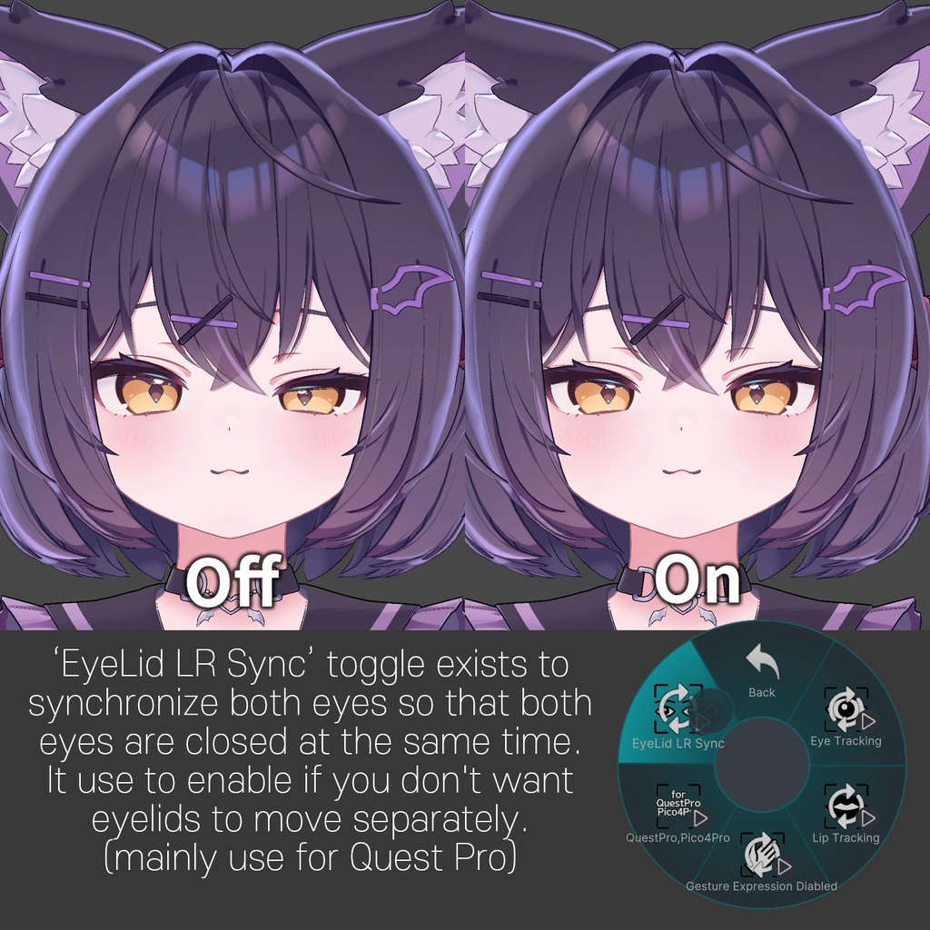 Chocolat(ショコラ)'s FacialTracking Setting