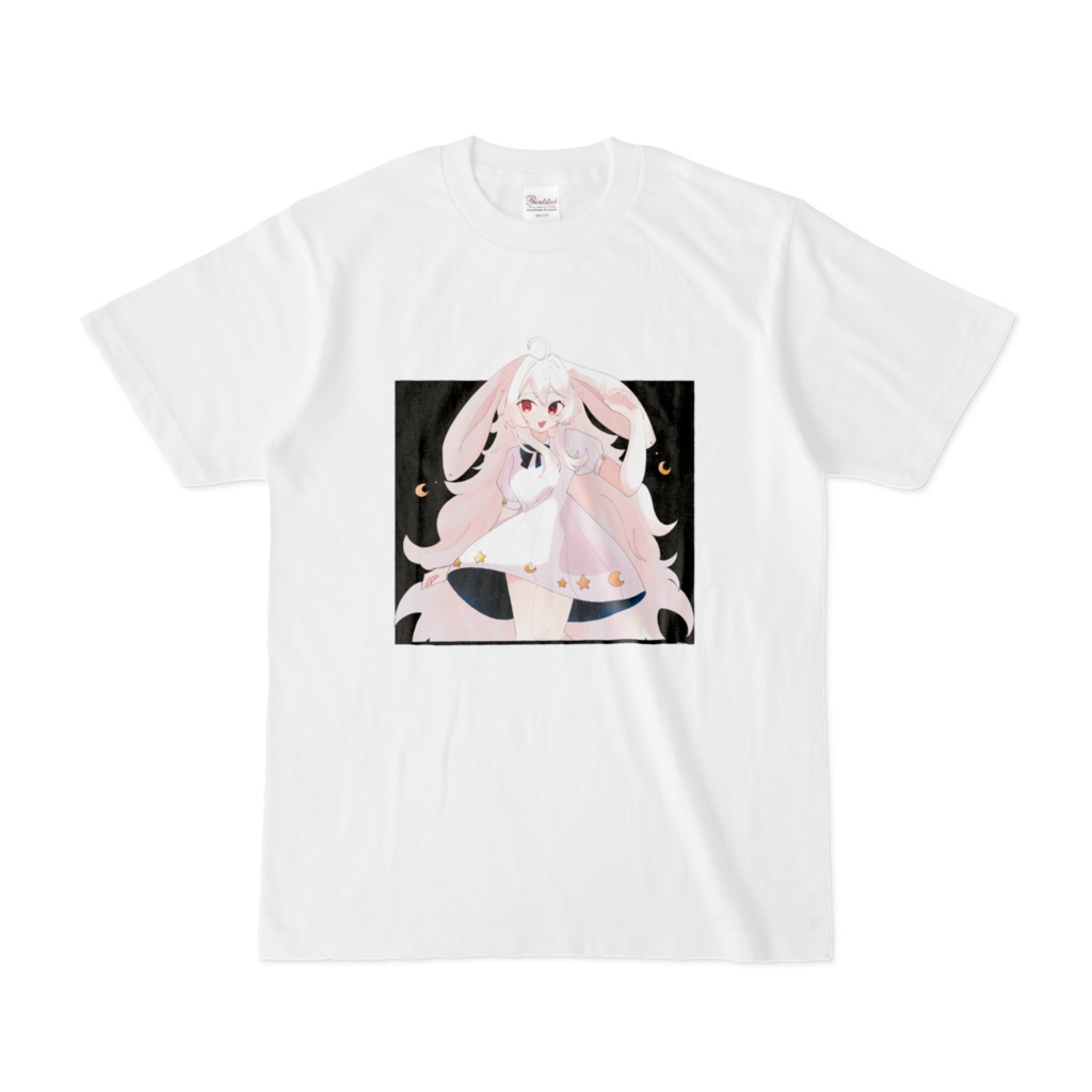 白兎のキメポーズTシャツ