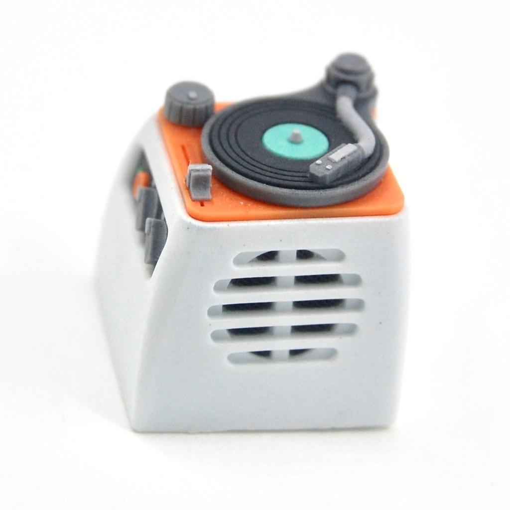 レコードプレーヤー キーキャップ アポロ・ホワイト