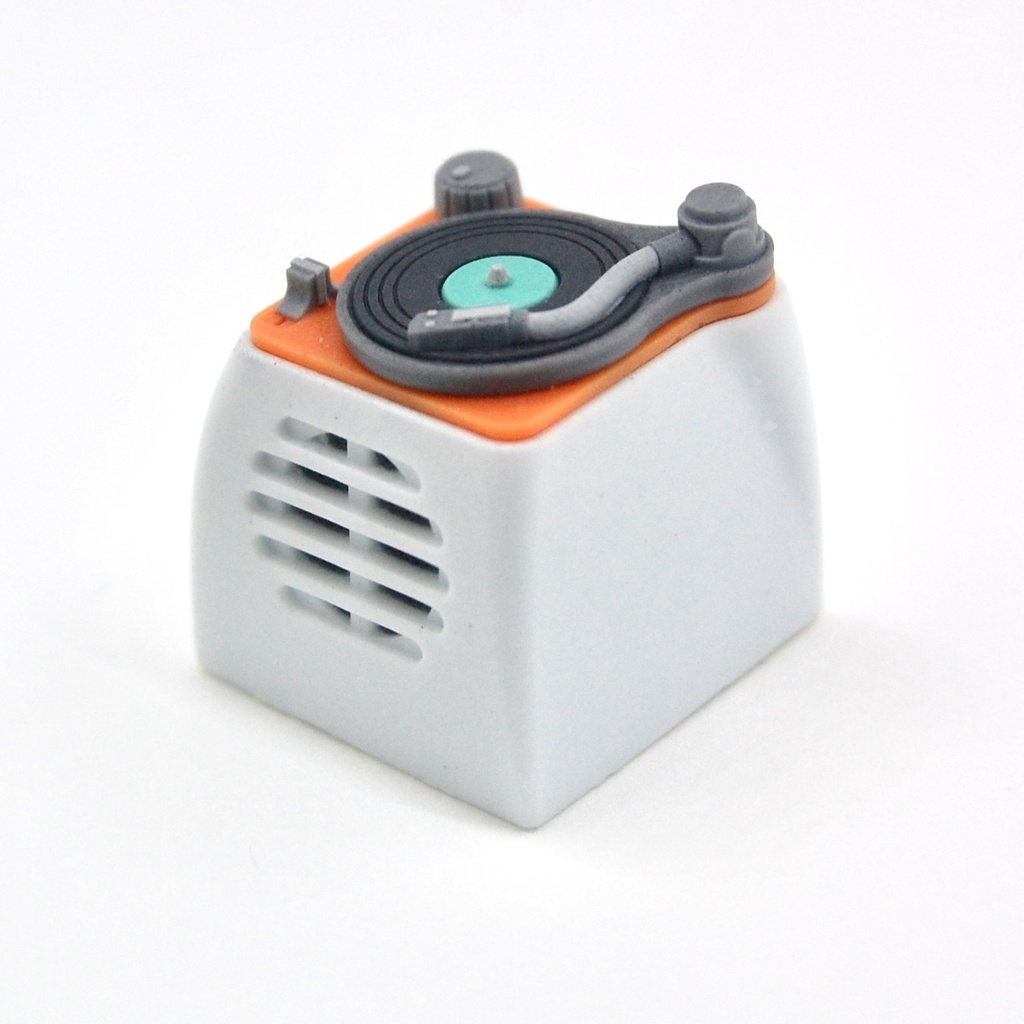 レコードプレーヤー キーキャップ アポロ・ホワイト