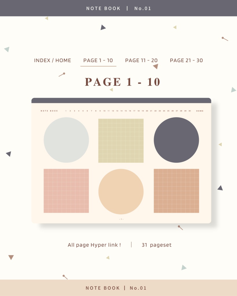 Notebook ๏ฝ No.01