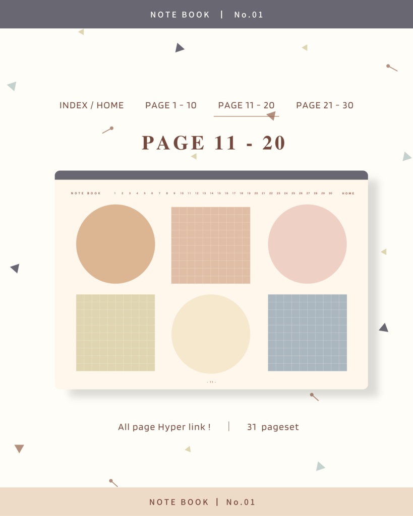 Notebook ๏ฝ No.01