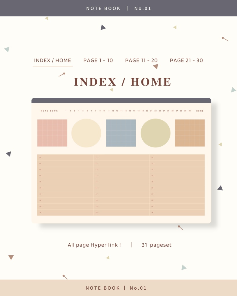 Notebook ๏ฝ No.01