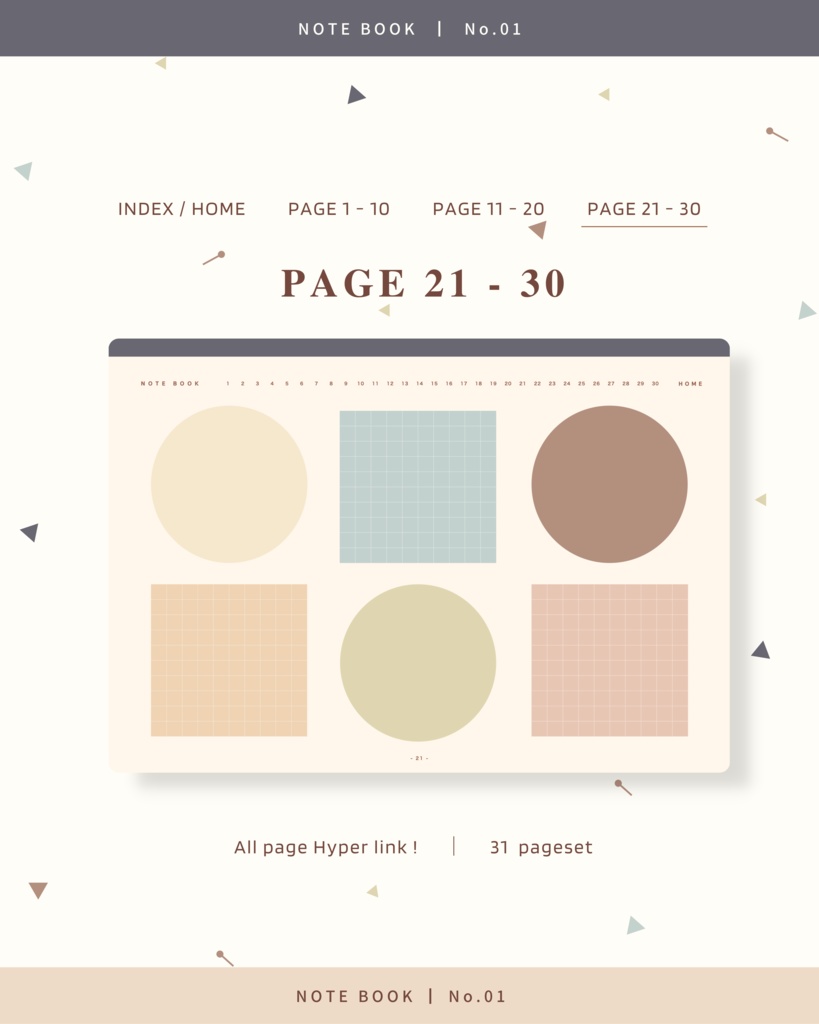 Notebook ๏ฝ No.01