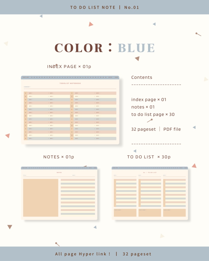 TODO LIST NOTES ๏ฝ No.01